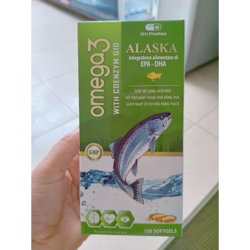 Alaska Omega 3 lo 100viên