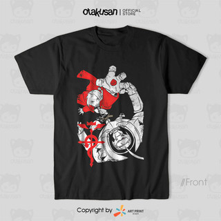 Áo thun Fullmetal Alchemist Color Art (Black) ngắn tay