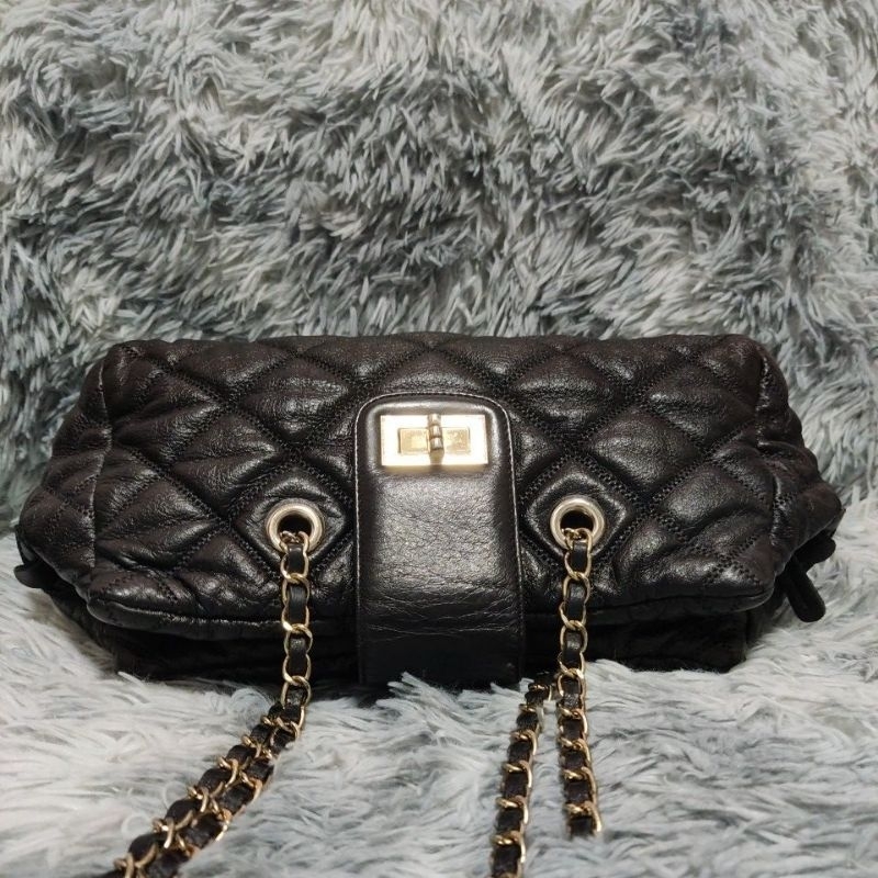 Túi M63 si tuyển Nhật da bò chần trám chuẩn xịn 38cmx18cmx15cm