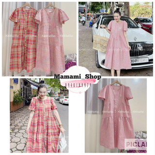 Đầm bầu babydoll váy bầu công sở siêu xinh