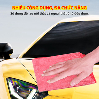 Khăn Lau XE Ô Tô Microfiber  VIAIR (40*40cm)