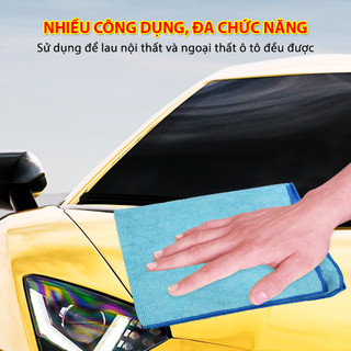 Khăn Lau XE Ô Tô Microfiber  VIAIR (40*40cm)
