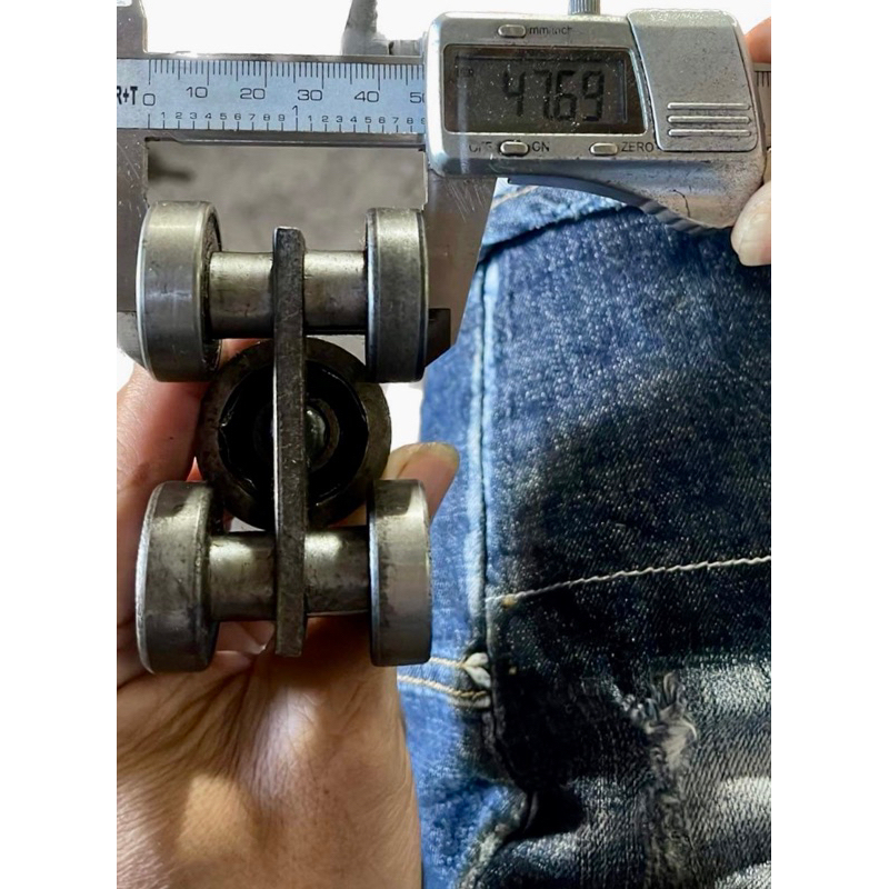 Bi treo cửa xếp 04 bánh