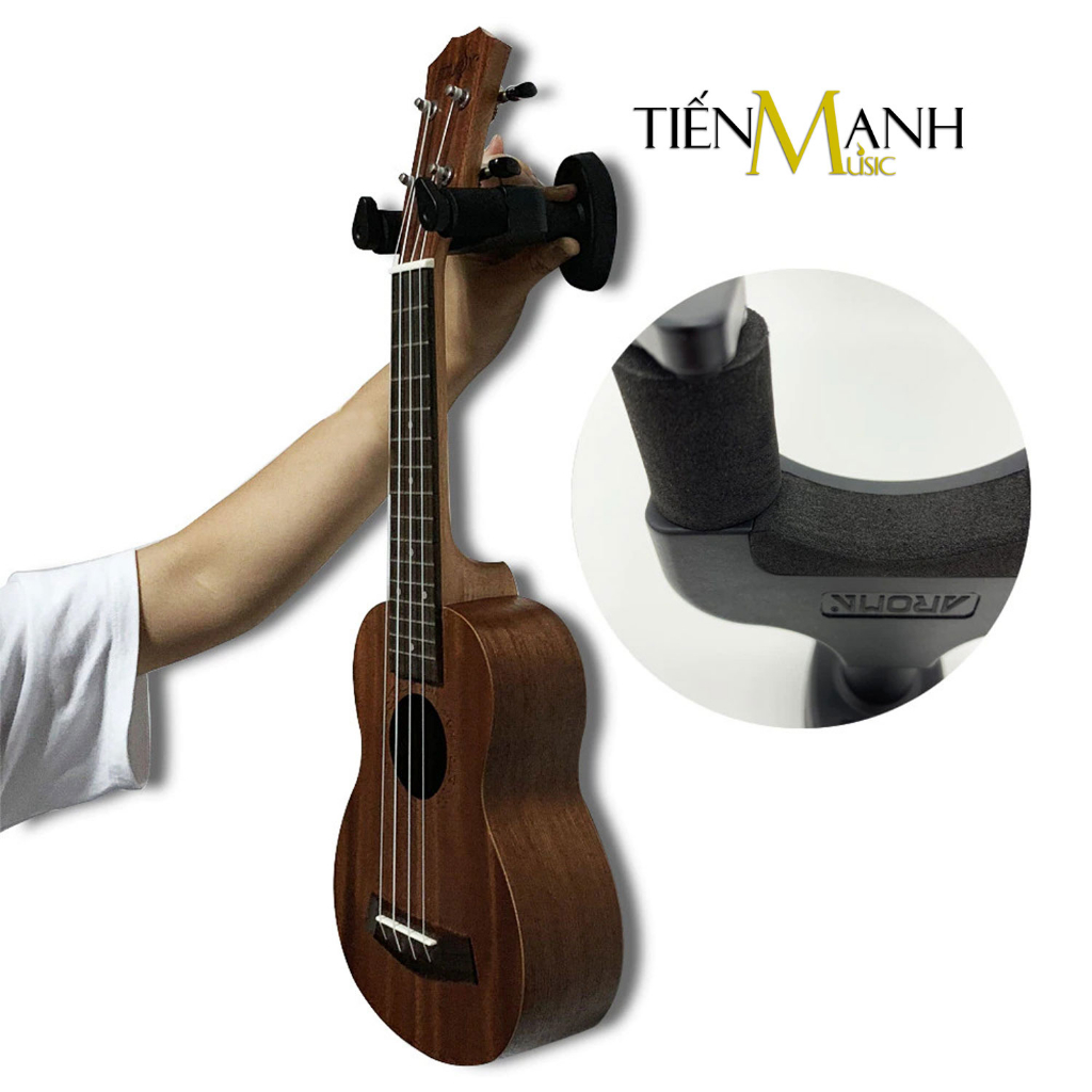 Giá Treo Đàn Guitar, Ukulele, Violin Gắn Tường Aroma AH-81 AH81