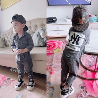 Set đồ bé trai - Set Jean [NY] cho bé trai cực ngầu - Có ảnh thật Feeback của khách
