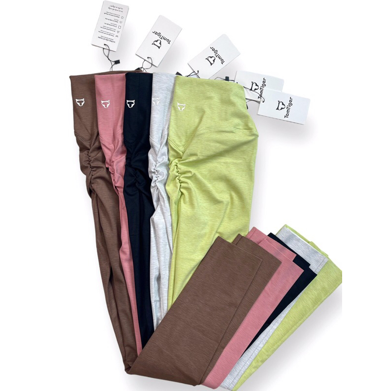 Bộ tập thể thao gym yoga nữ dài Tomtiger chất vải thun poly quảng châu da cao cấp, bra ống hai dây siêu xinh luôn nha.