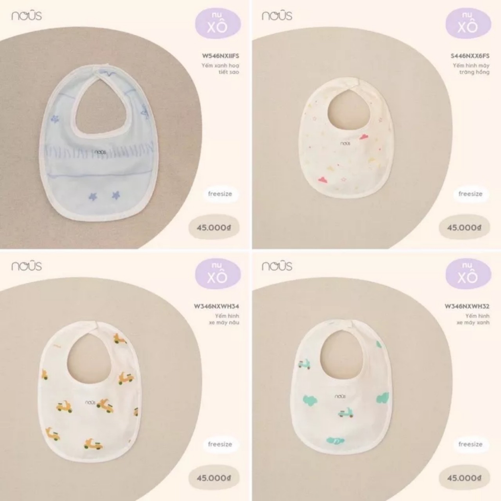 Yếm Nous cho Bé chính hãng