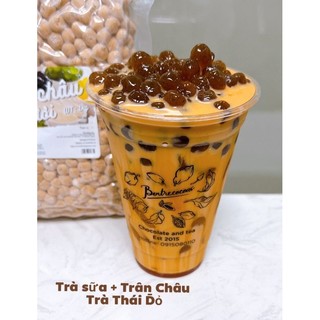 Trân châu trà thái đỏ.