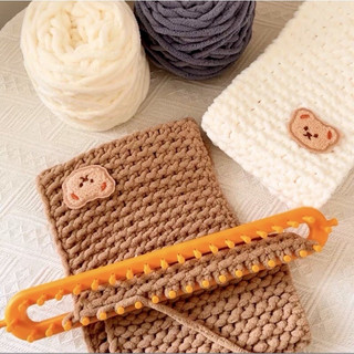 Bộ loom đan khăn len nhanh chóng tiện lợi dễ sử dụng cho người mới học