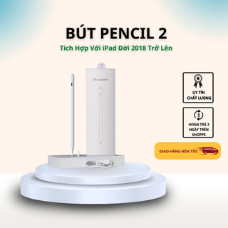 Bút Cảm Ứng PenciI Gen 2 Cho lPad, Chức Năng Chống Chạm, Nét Nghiêng, Từ Tính Hút Chạm MSP 023