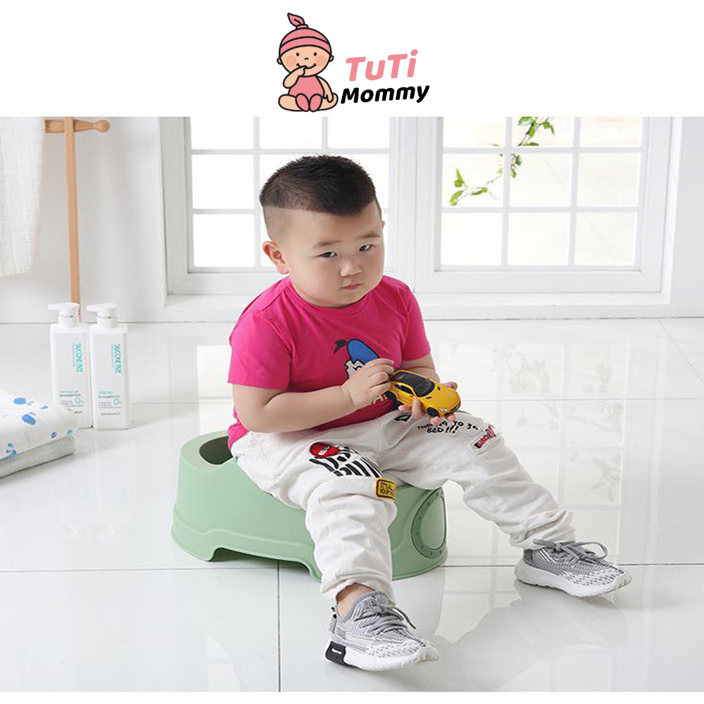 Bô cho bé đi vệ sinh cao cấp Tuti Mommy giúp bé tập thói quen đi vệ sinh