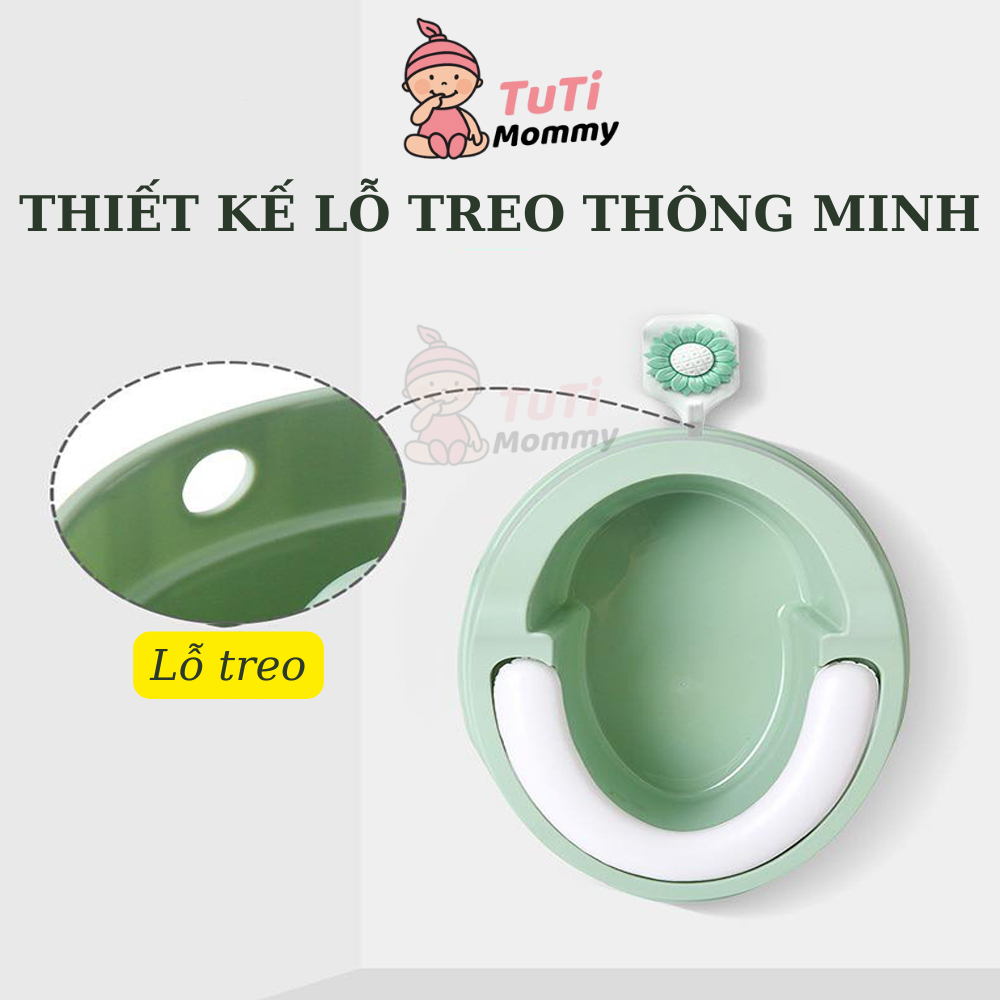 Bô cho bé đi vệ sinh cao cấp Tuti Mommy giúp bé tập thói quen đi vệ sinh