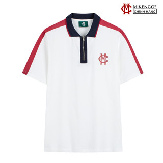Áo phông có cổ nam mikenco zip polo