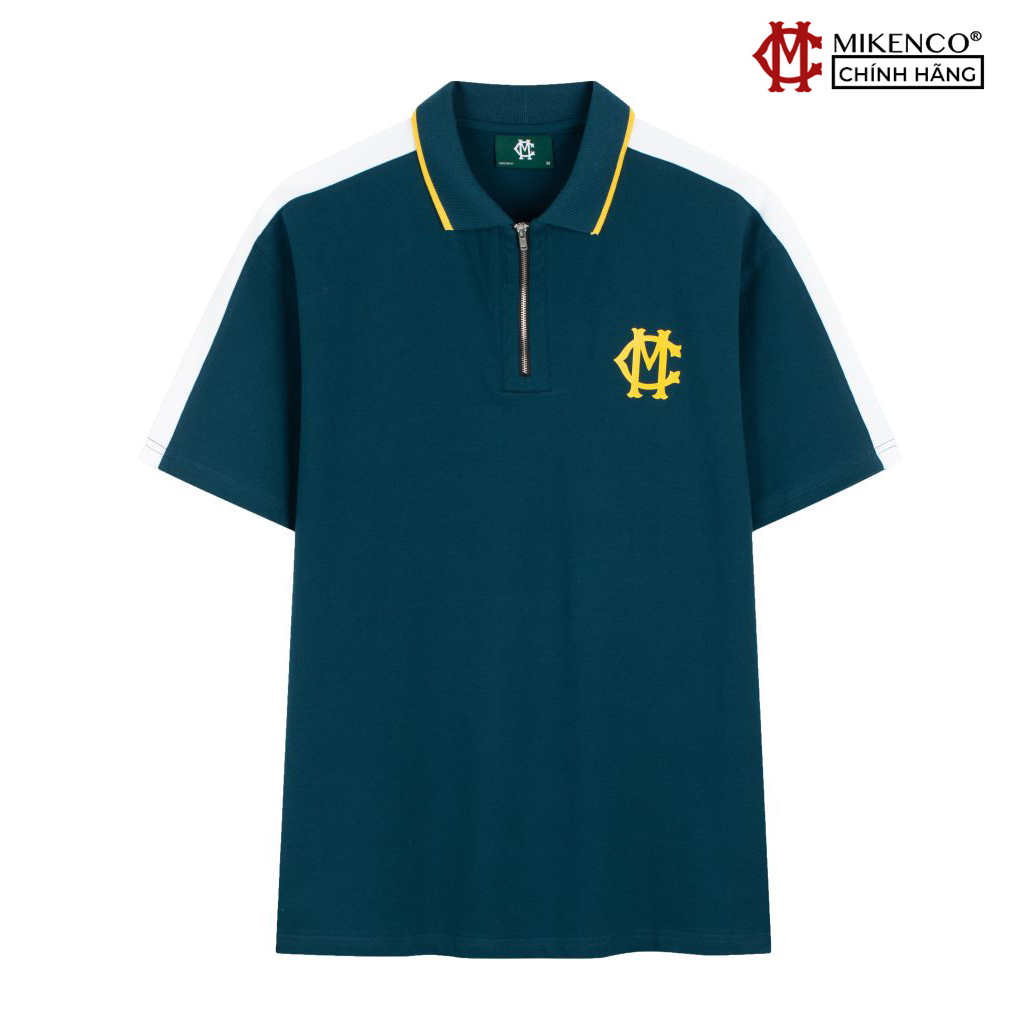 Áo phông nam MIKENCO Zip polo