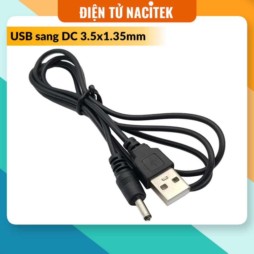 [NSHOP] Dây USB sang DC 3.5x1.35mm