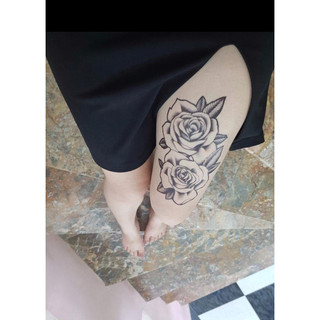 Hình xăm dán Hoa Hồng