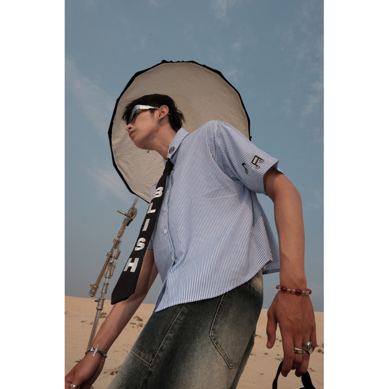 Sơmi tay ngắn Blish | "MUSIC"