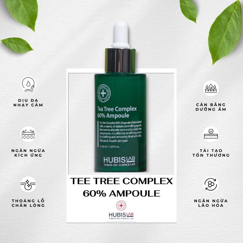 Huyết thanhTea Tree Complex 60% Ampoule