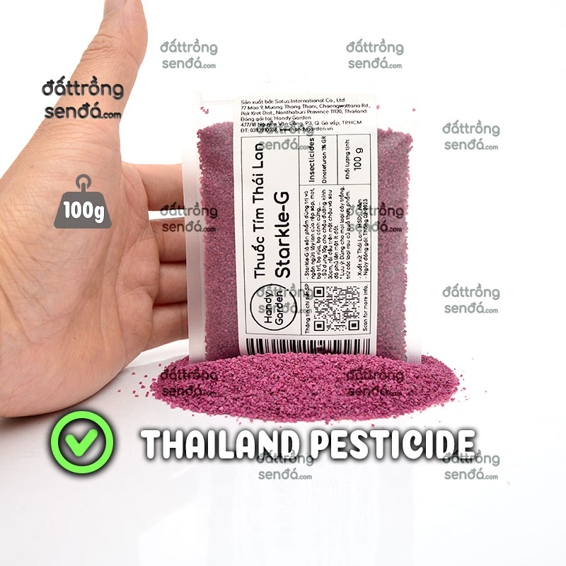 Thuốc Tím Thái Lan Starkle-G Trị Rệp Sáp Và Côn Trùng Cho Cây Kiểng, Sen Đá, Xương Rồng, Bonsai