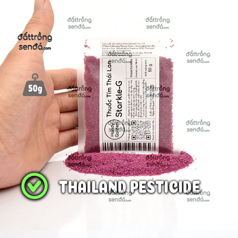 Thuốc Tím Thái Lan Starkle-G Trị Rệp Sáp Và Côn Trùng Cho Cây Kiểng, Sen Đá, Xương Rồng, Bonsai