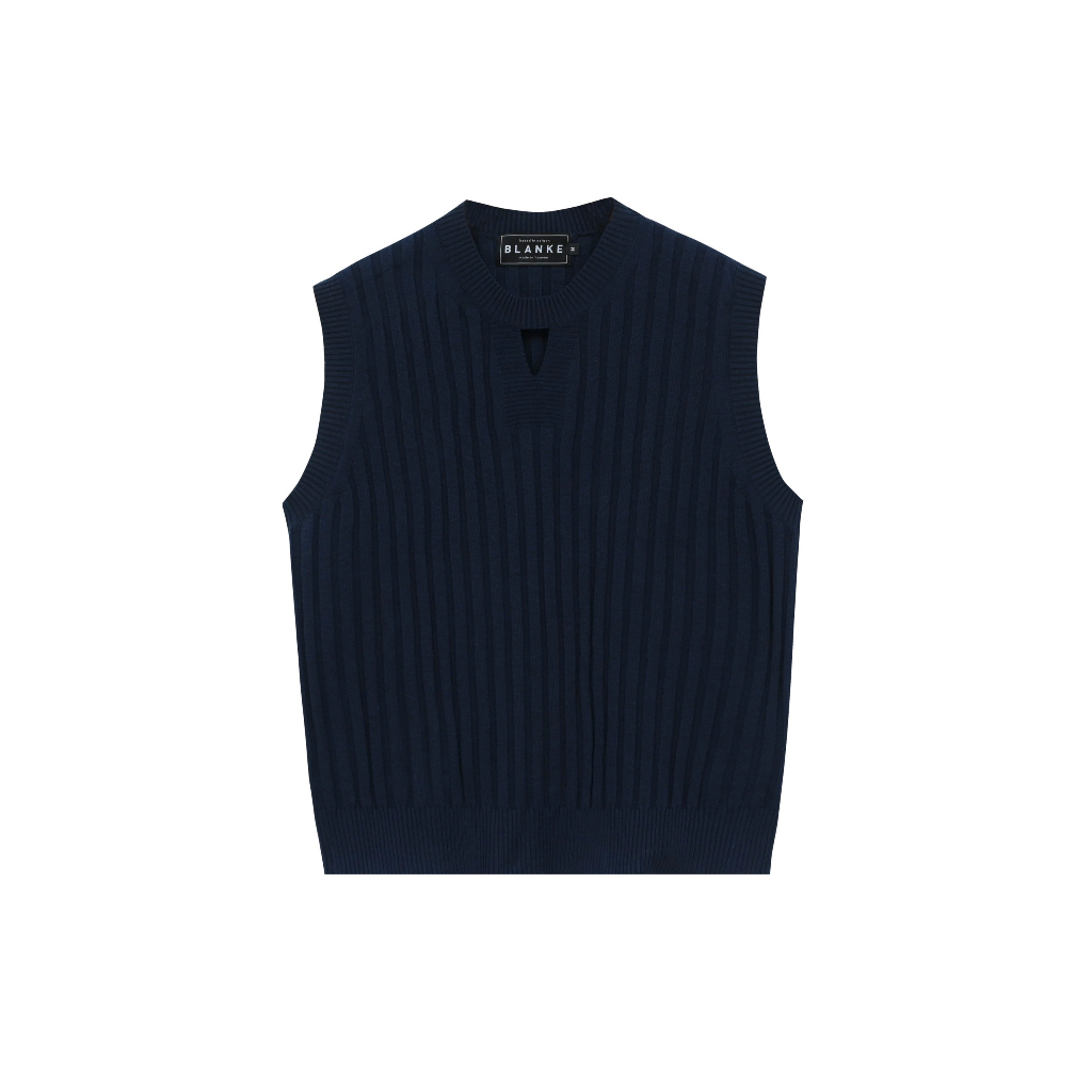 BLANKESPACE Áo Tanktop TRIAN KNIT TANKTOP Vải Dệt Kim Thời Trang Nam Nữ Unisex