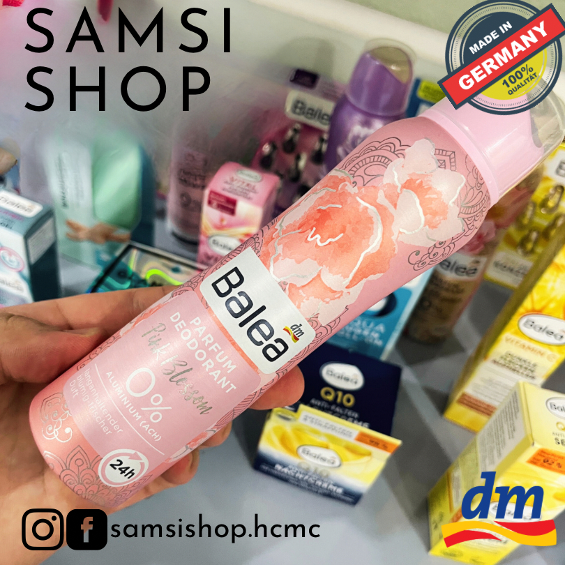 Xịt khử mùi hương nước hoa - Balea Deospray Parfum Deodorants🌸🌷🪻