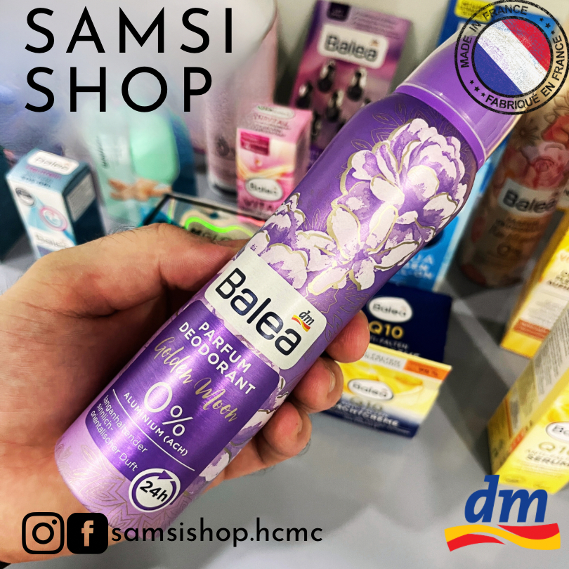 Xịt khử mùi hương nước hoa - Balea Deospray Parfum Deodorants🌸🌷🪻