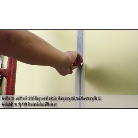 Keo silicon chống dột mái tôn, chống thấm sàn, dán, làm ron alu X'traseal MS-617 và chống dột mái tôn MC-201