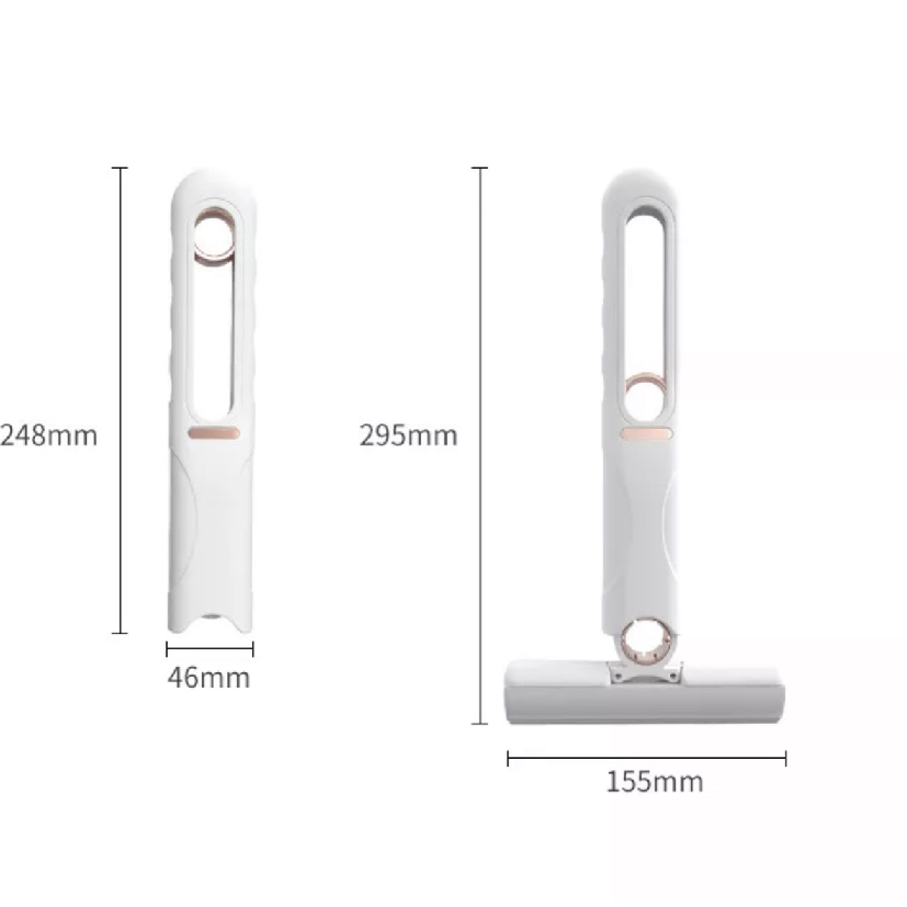 Cây lau nhà mini tự vất thông minh, thiết kế đầu xoay 120 độ có thể gấp gọn , miếng lau bọt biển mềm mại, hút bụi tốt