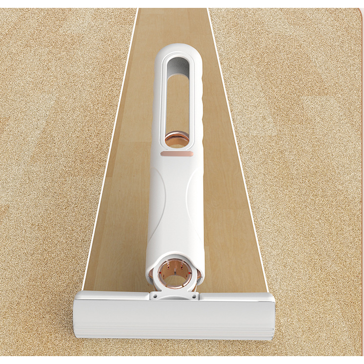 Cây lau nhà mini tự vất thông minh, thiết kế đầu xoay 120 độ có thể gấp gọn , miếng lau bọt biển mềm mại, hút bụi tốt