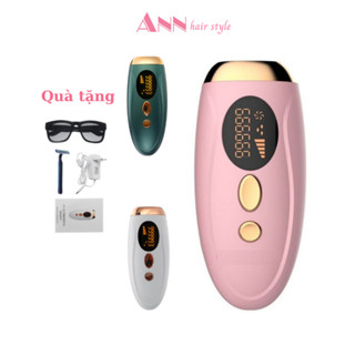 Máy triệt lông cá nhân Ann Hair Style mini dùng tại nhà, công nghệ IPL xung sóng 990000 cao cấp