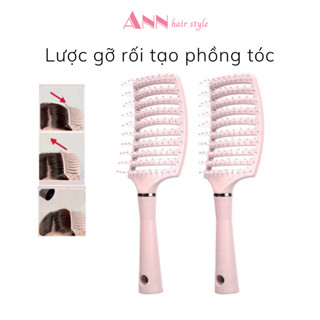 Lược gỡ rối tạo phồng tóc massage da đầu cao cấp Ann Hair Style