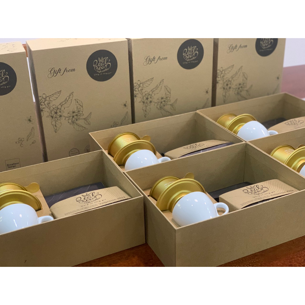 Set Quà Tặng Cho Doanh Nghiệp - Cà Phê Đặc Sản Real Bean Coffee