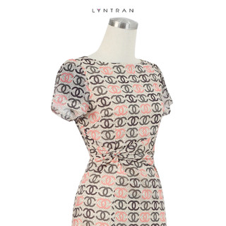 Váy ôm LYN TRAN DO-2630N Chất Lụa Tơ Mềm Mịn