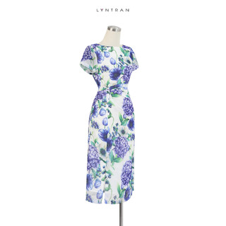 Váy ôm LYN TRAN DO-2630N Chất Lụa Tơ Mềm Mịn