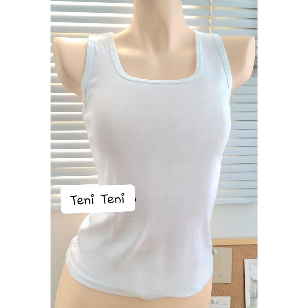 Áo hai dây phom dài Tuna Shop màu trơn sexy áo ba lỗ BS62