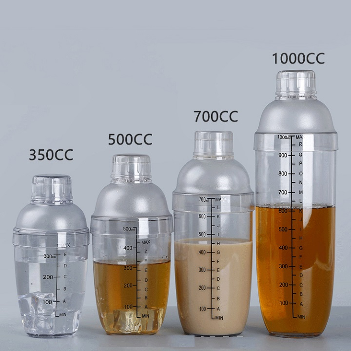 Bình lắc pha chế loại dày 350ml - 500ml - 700ml -1000ml