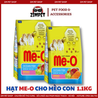 Thức ăn cho mèo con Me-0 gói 1,1kg - Thức ăn hạt cho mèo Me-o Kitten - Zimpet