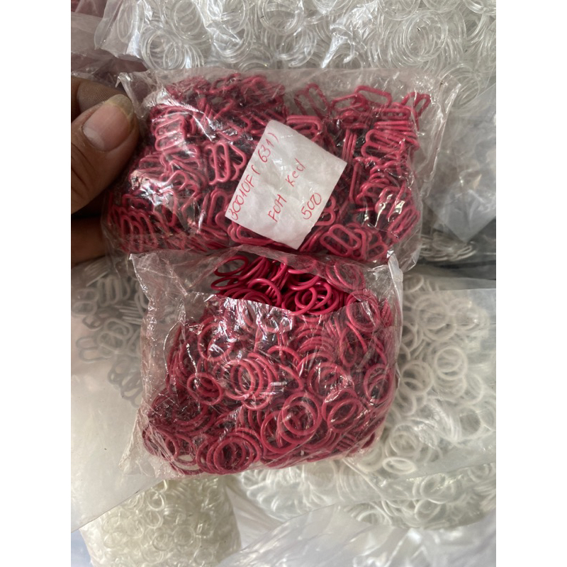 Khoen dây áo ngực 0.8cm-1.2cm giá 65k/400 khoen nhựa