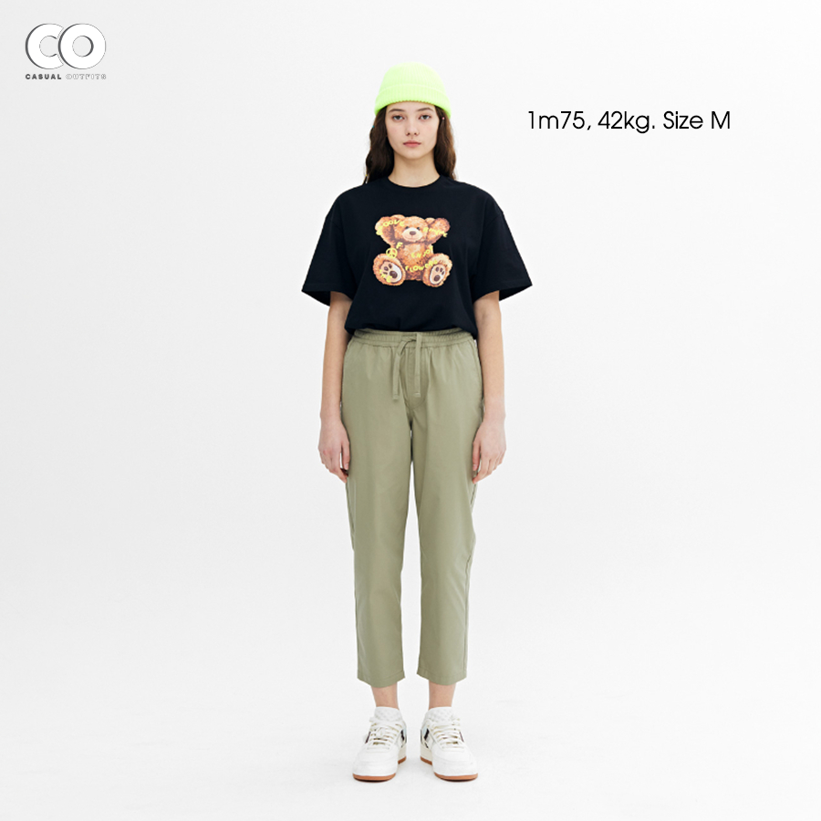 Quần chino crop pant unisex chất cotton siêu thoáng - 5 màu