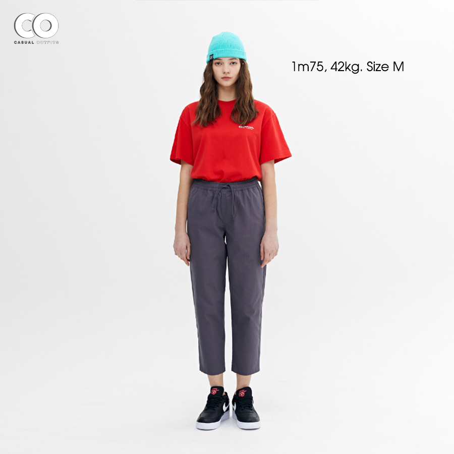 Quần chino crop pant unisex chất cotton siêu thoáng - 5 màu