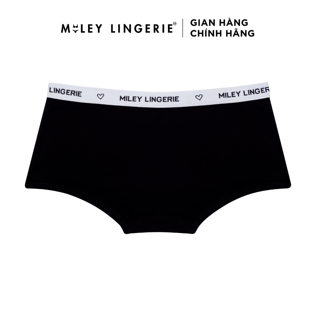 Bộ Đồ Lót Cổ Chữ V Phối Quần Boy Short Sợi Vải Thiên Nhiên Being Me Miley Lingerie