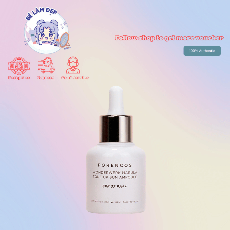 Tinh Chất Dưỡng Trắng Chống Nắng Forencos SPF37 PA++ - 30g