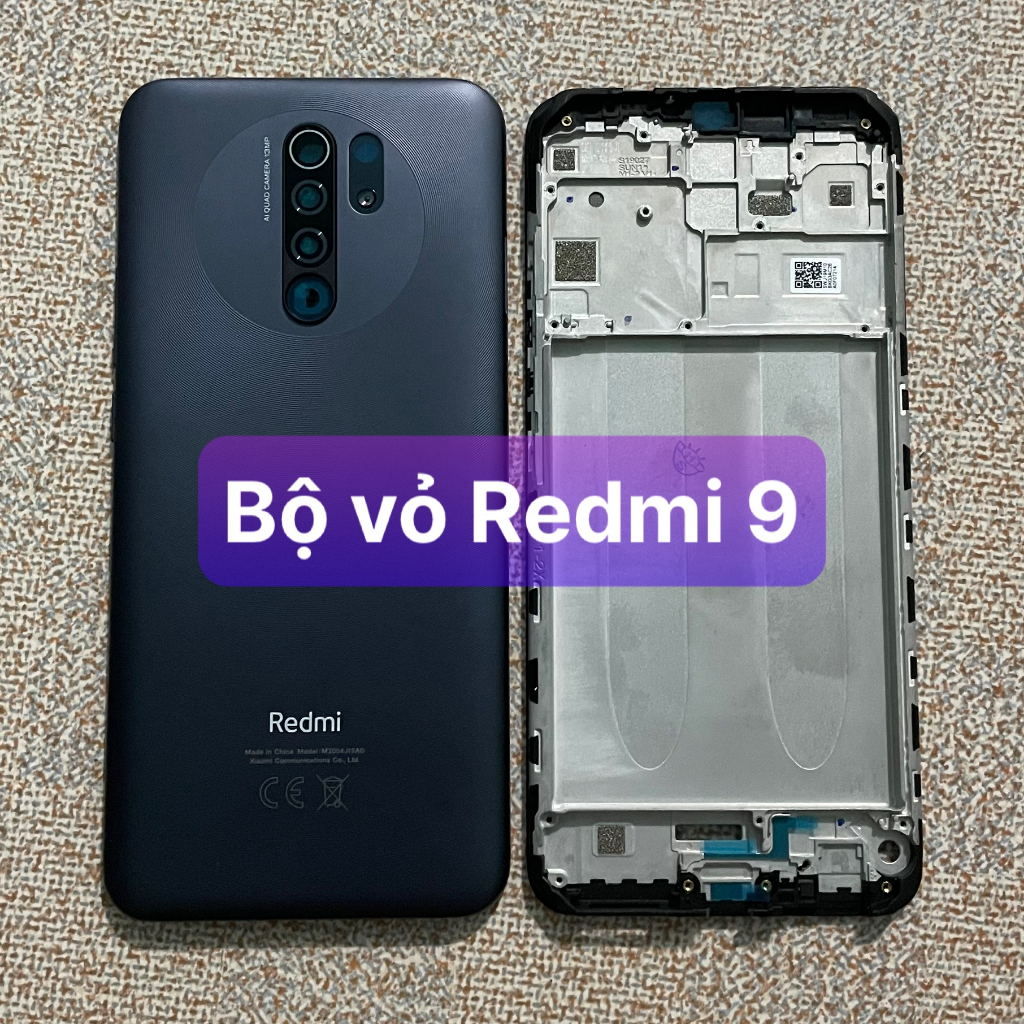 Bộ xương vỏ xiaomi Redmi 9