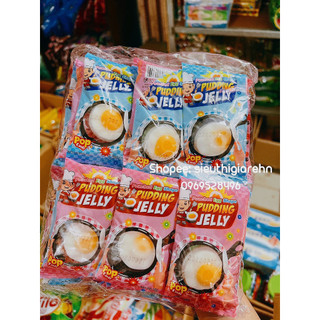 Pudding Thạch Nổ Chảo Trứng Chiên Trứng Ốp La 20g/gói