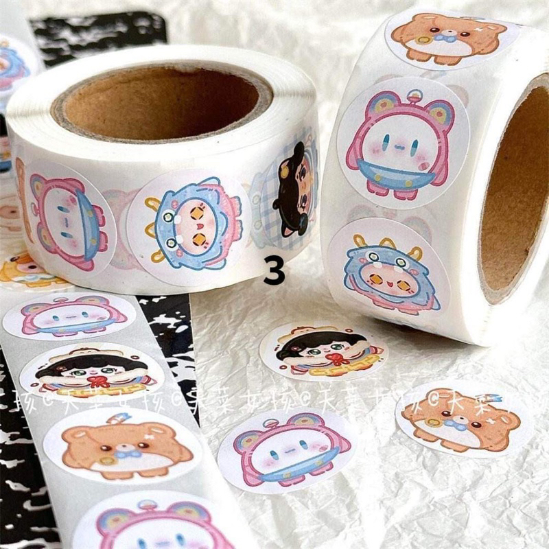 500 miếng dán Thank you😍