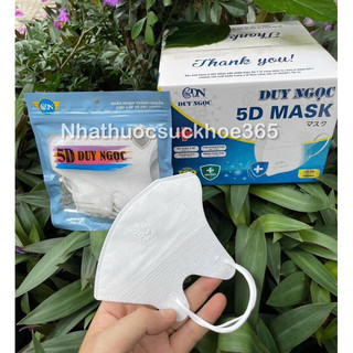 Combo 200 chiếc khẩu trang 5d mask duy ngọc