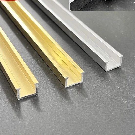 Nẹp nhôm U12 Tai, nẹp u vách âm nhôm, nẹp chữ u, nẹp chống trơn nhôm, nẹp trang trí, nẹp trần,nẹp vách, thanh dài 2m5
