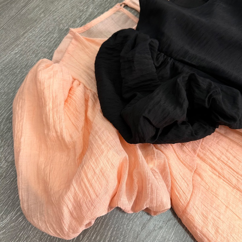 AnDi.vnxk Đầm tơ maxi babydoll - M.ixxo