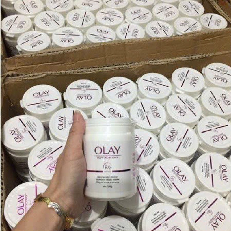 Kem kích trắng mạnh Olay dành cho da ngâm đen chai lì, khó trắng